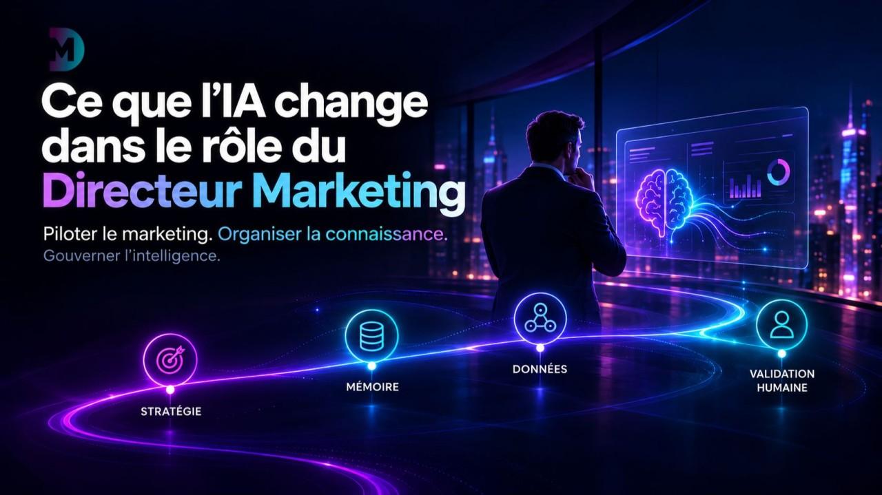 L’IA redéfinit le rôle du Directeur Marketing